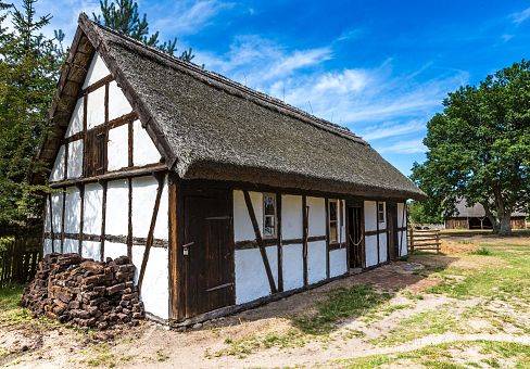 Słowińska Village Museum in Kluki